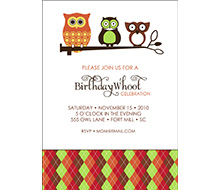 Owl Celebration Whoot Owl Printable Invitation